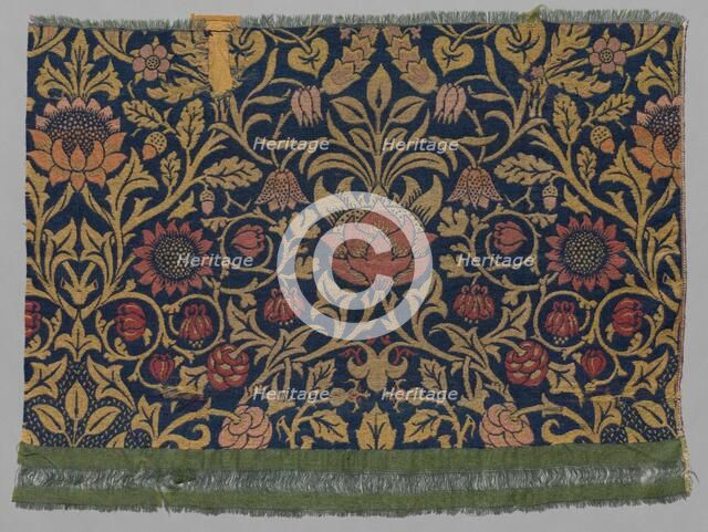 Violet and Columbine, 1883. Creator: William Morris (British, 1834-1896).