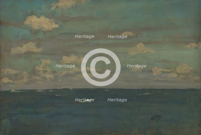 Violet and Silver - The Deep Sea, 1893. Creator: James Abbott McNeill Whistler.