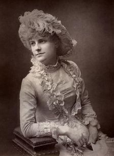 Violet Cameron, British actress, 1882. Artist: London Stereoscopic & Photographic Co