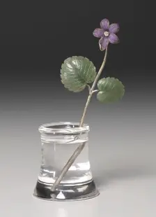 Violet, late 1800s - early 1900s. Creator: Peter Carl Fabergé (Russian, 1846-1920), firm of