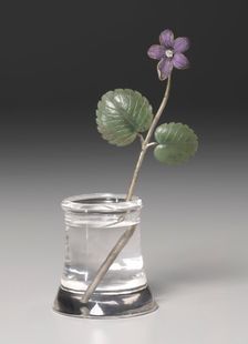 Violet, late 1800s - early 1900s. Creator: Peter Carl Fabergé (Russian, 1846-1920), firm of
