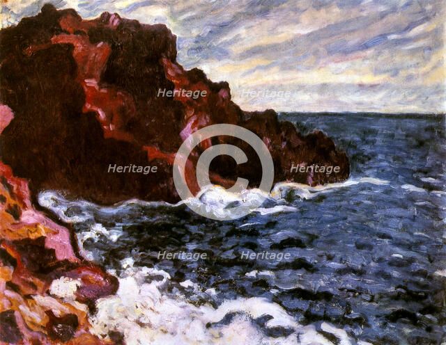 'Violet Rocks' (Sea Tide), 1900. Artist: Louis Valtat