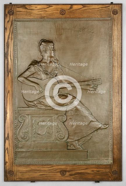 Violet Sargent, Modeled 1890, cast c. 1908. Creator: Augustus Saint-Gaudens.