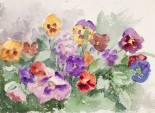 Violets. Creator: Maria Wiik