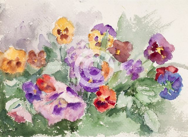 Violets. Creator: Maria Wiik.
