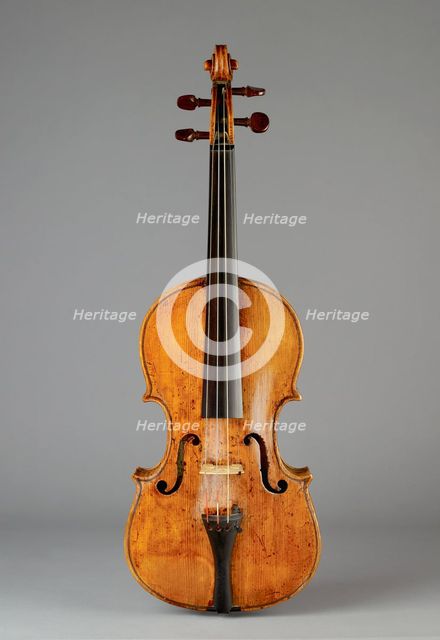 Violin, mid 17th century. Artist: Edward Pamphilon.