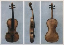Violin; Nicola Amati, Cremona; seventeenth century 1948. Artist: Johann Georg Platzer