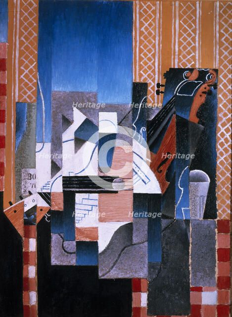 Violin and Guitar, 1913. Artist: Gris, Juan (1887-1927)