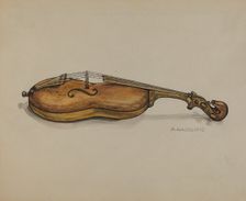 Violin, c. 1937. Creator: Augustine Haugland