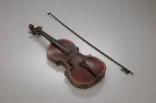 Violin played by the enslaved man Jesse Burke, 1850-1860. Creator: Unknown