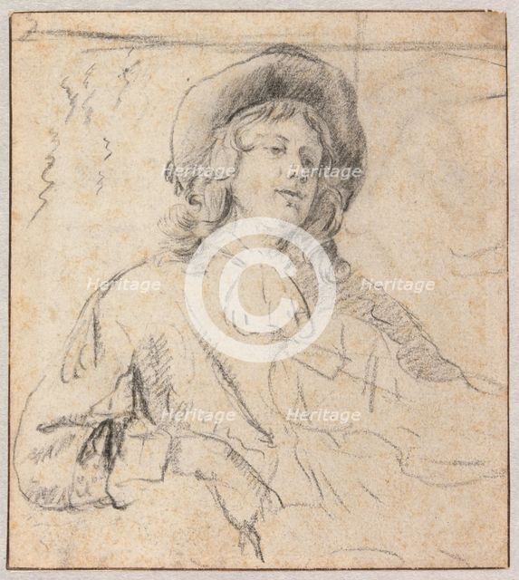 Violin Player, mid-17th century. Creator: Unknown.