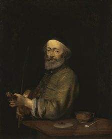 Violinist, 1649. Creator: Gerard ter Borch I