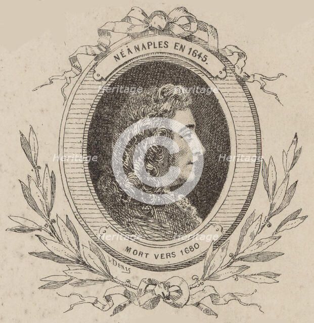 Violinist, singer and composer Alessandro Stradella (1643-1682), . Creator: Denis, Louis (1725-1794).