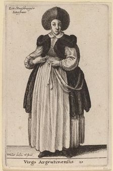 Virgo Argentinensis. Creator: Wenceslaus Hollar