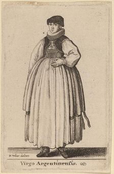Virgo Argentinensis. Creator: Wenceslaus Hollar