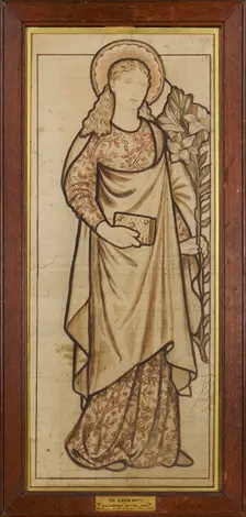 Virgin Mary, 1863. Creator: Sir Edward Coley Burne-Jones