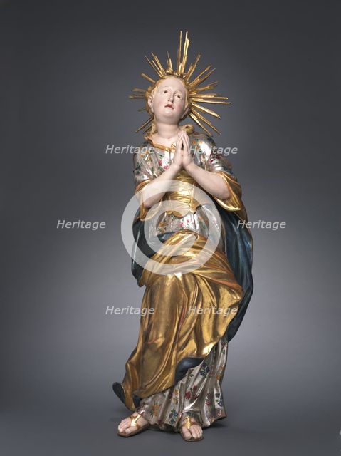 Virgin Mary as a Child, 1750-1775. Creator: Unknown.