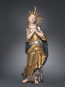 Virgin Mary as a Child, 1750-1775. Creator: Unknown