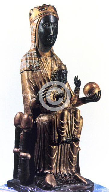 Virgin of Montserrat, Catalonia, Spain. Artist: Unknown