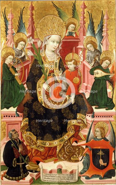 Virgin of Mosén Esperandeu de Santa Fe, 1439. Artist: Blasco de Grañén (?-1459)