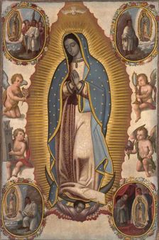 Virgin of Guadalupe, about 1700. Creator: Unknown