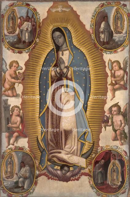 Virgin of Guadalupe, about 1700. Creator: Unknown.