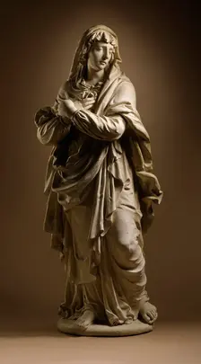 Virgin of Sorrows, c.1630. Creator: Circle of Gervais Delabarre