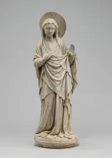 Virgin of the Annunciation, c. 1340. Creator: Unknown
