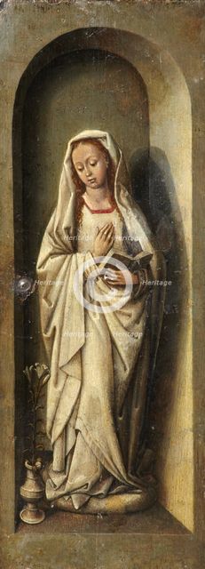 Virgin of the Annunciation, c1485-1490. Creator: Bruges (?) Master.