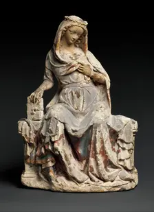 Virgin of the Annunciation, French, ca. 1300-1310. Creator: Unknown