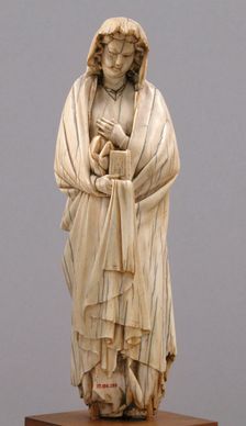 Virgin of the Annunciation, French, late 13th century. Creator: Unknown