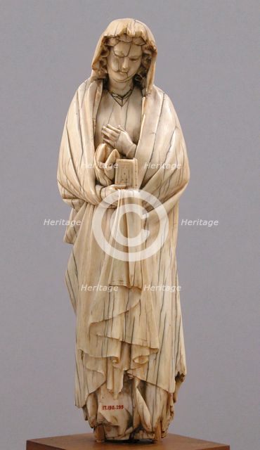 Virgin of the Annunciation, French, late 13th century. Creator: Unknown.