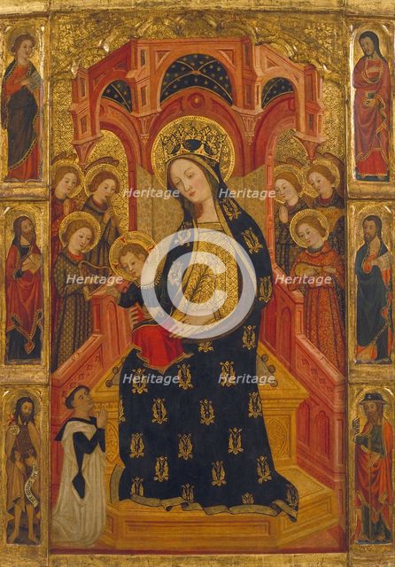 Virgin of the Angels. Artist: Estencop, Enrique de (active 1387-1400)