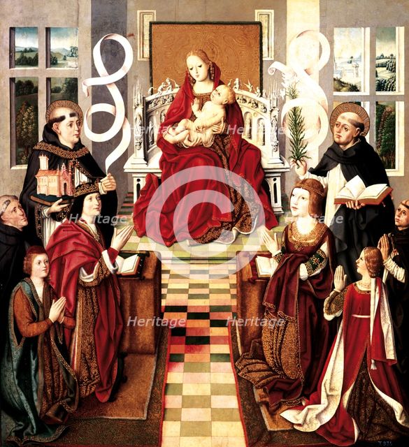  'Virgin of the Catholic Kings', 1490.