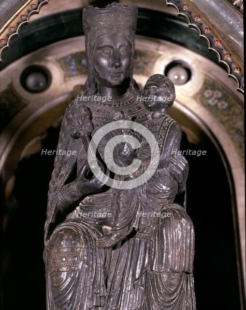Virgin of the Cloister preserved in the cathedral of Solsona.