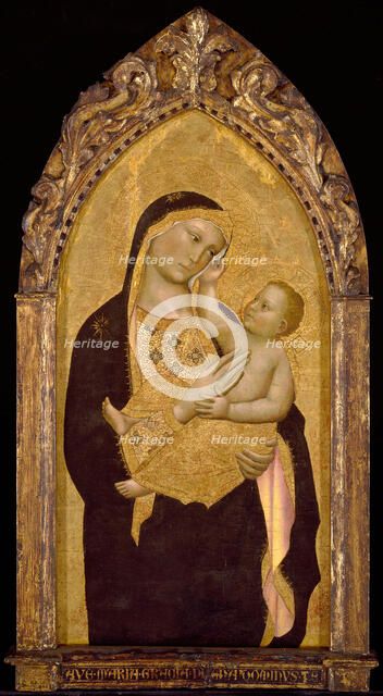 Virgin and Child, 1390-1400. Creator: Niccolo di Pietro Gerini.
