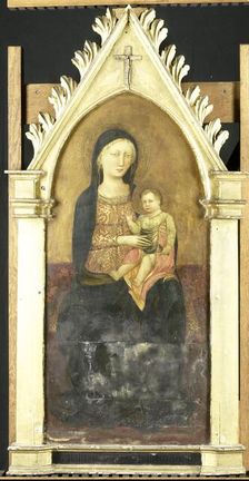 Virgin and Child, 1400-1425. Creator: Pseudo-Ambrodigio di Baldese (attributed to)