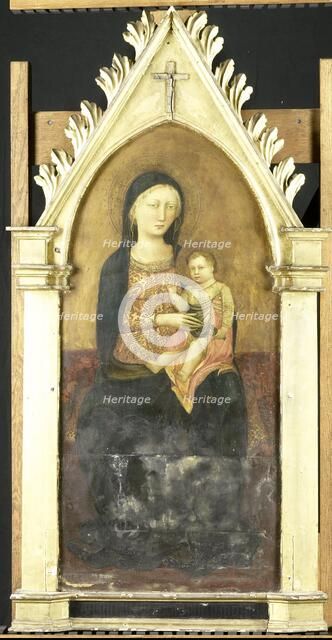 Virgin and Child, 1400-1425. Creator: Pseudo-Ambrodigio di Baldese (attributed to).