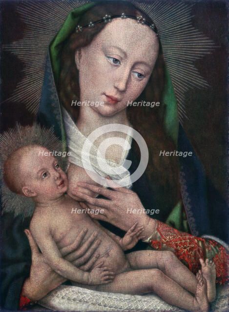 'Virgin and Child', 1420-1460 (1927). Artist: Rogier Van der Weyden