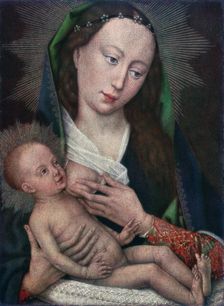Virgin and Child 1420-1460 (1927). Artist: Rogier Van der Weyden