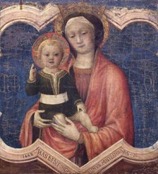 Virgin and Child , 1448. Creator: Bellini, Jacopo (c. 1400-c. 1470)