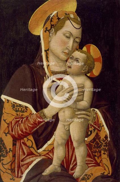 Virgin and Child, 1450-1460. Creator: Giovanni Francesco da Rimini.