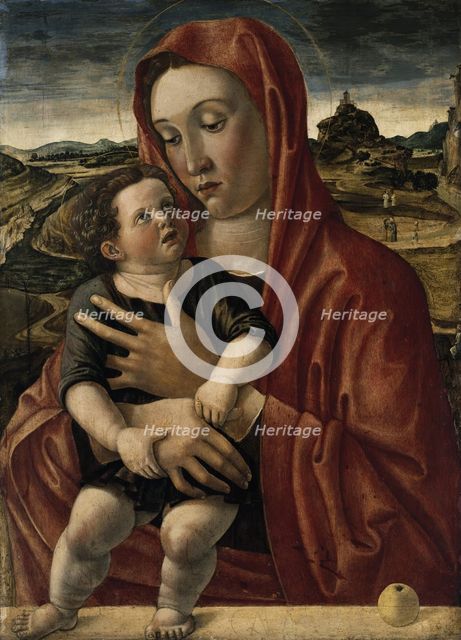 Virgin and Child, 1465. Artist: Bellini, Giovanni (1430-1516)