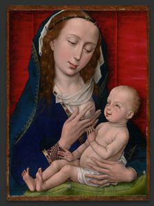 Virgin and Child, 1460/65. Creator: Workshop of Rogier van der Weyden