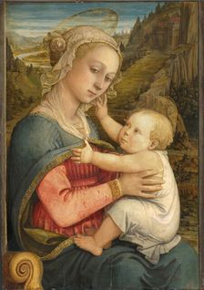 Virgin and Child, 1460. Creator: Lippi, Fra Filippo (1406-1469)