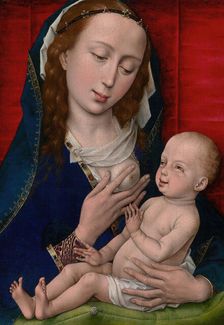 Virgin and Child, 1460/65. Creator: Workshop of Rogier van der Weyden