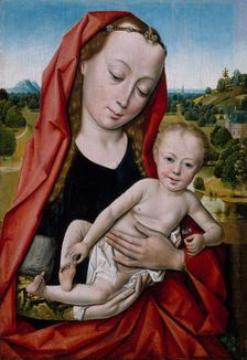 Virgin and Child, 1475-99. Creator: Workshop of Dieric Bouts (Netherlandish, Haarlem, active by 1457-died 1475)