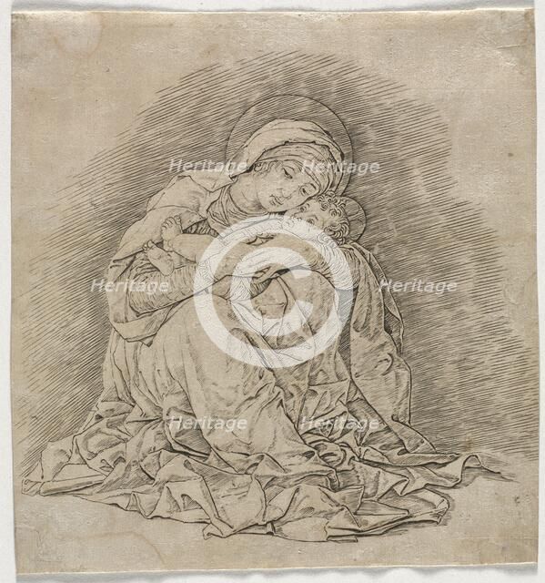 Virgin and Child, 1485-1491. Creator: Andrea Mantegna (Italian, 1431-1506).