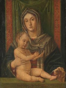 Virgin and Child, 1490-1510. Creator: Workshop of Bartolommeo Montagna