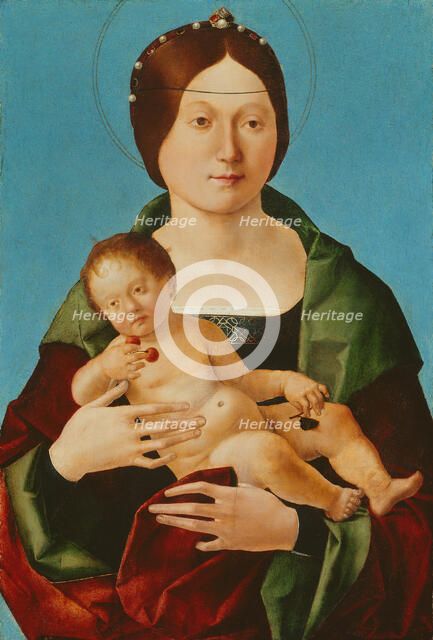 Virgin and Child, 1490/96. Creator: Ercole de' Roberti.